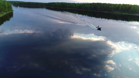 northern river aerial scenes