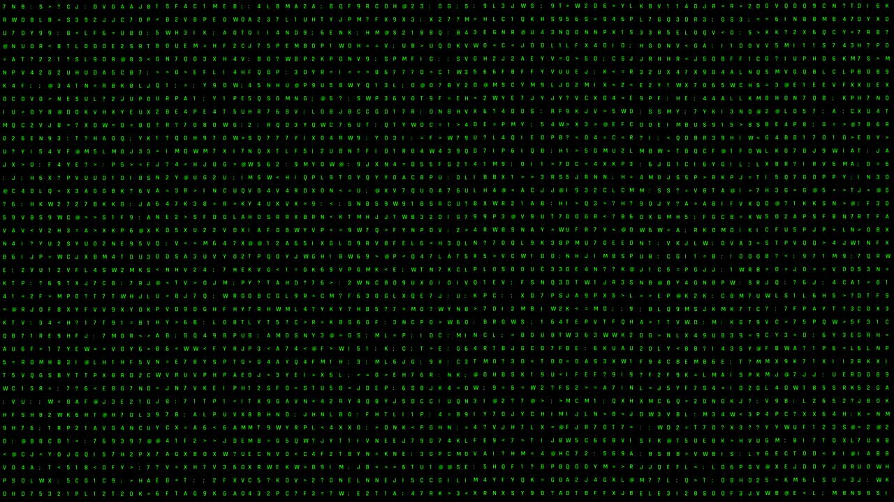 Programming code strings on screen, green abstract background, blockchain