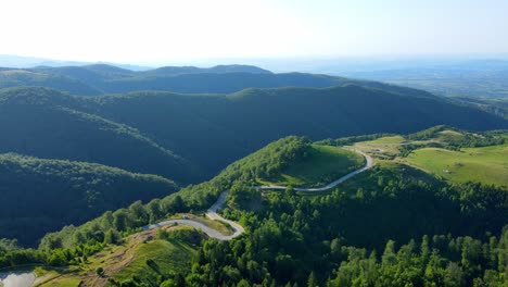 Aerial-drone-footage-of-a-Romanian-mountain-road-–-Transalpina