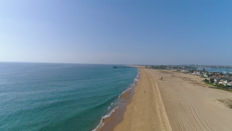 Schöner-Kalifornischer-Strand.-Newport-Beach,-Ca