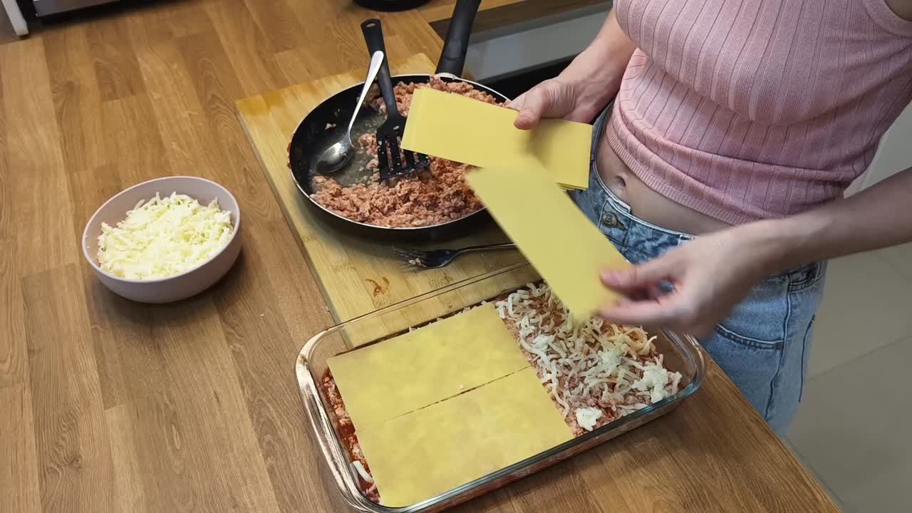 hacer lasagna