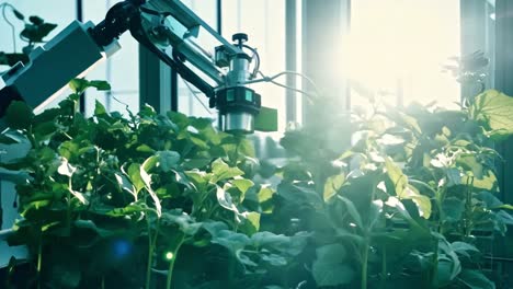 automated plant science with robot