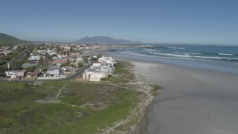 melkbos strand along the cape west coast