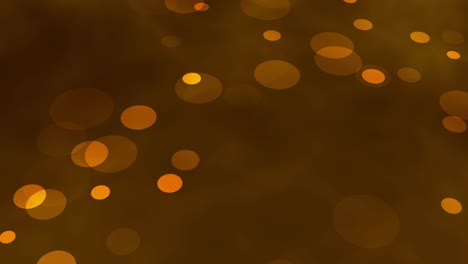 fondo abstracto con brillantes chispas de bokeh. animación suave en bucle