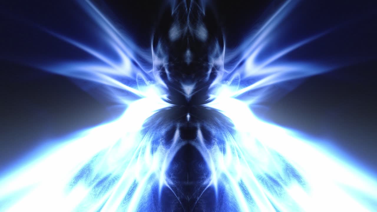 abstract video animato di vortice energetico