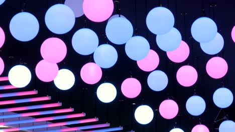 ceiling moving led balls