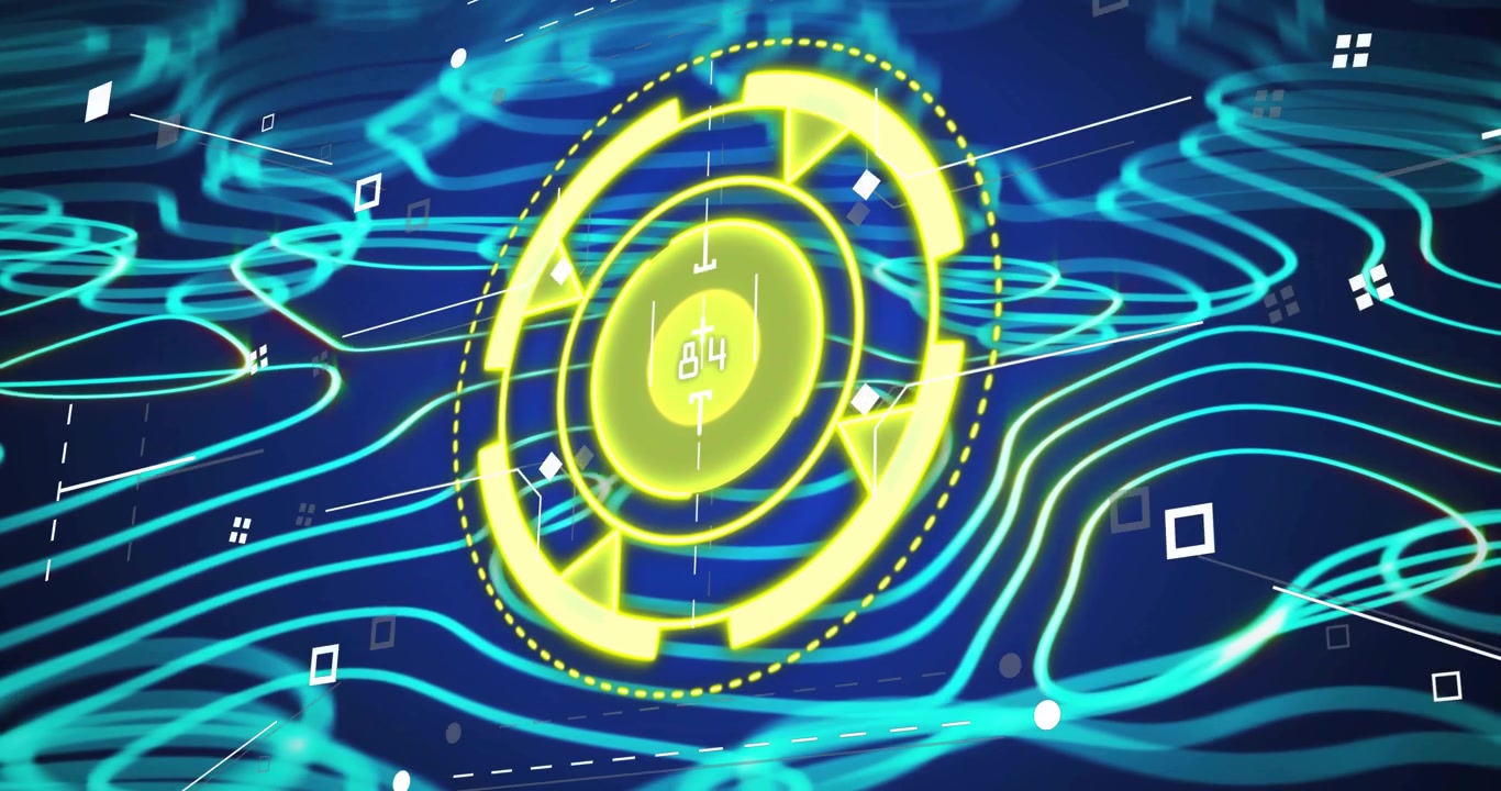 Animazione di schermi e elaborazione dati con scie di trasferimento