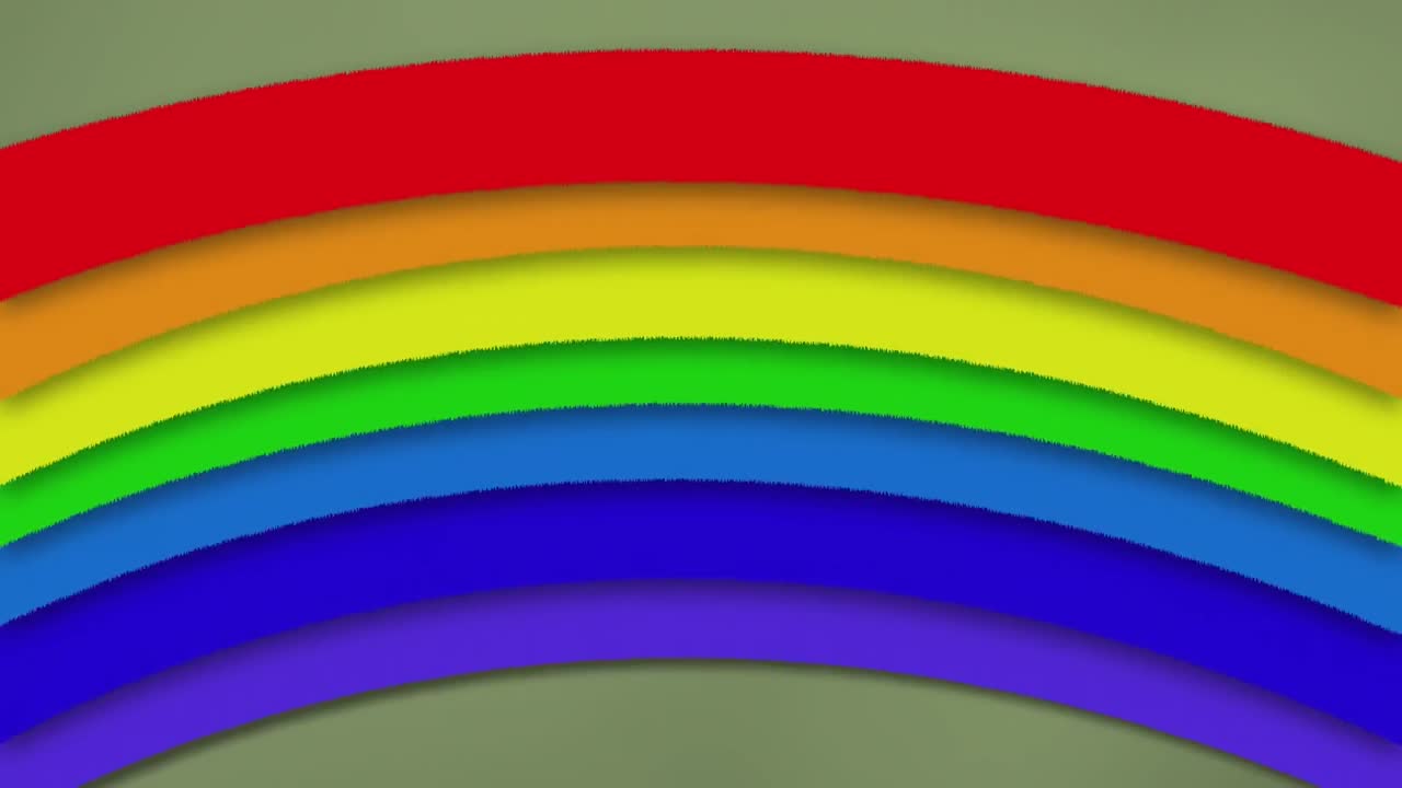 animación de puntos multicolores que se mueven sobre un fondo gris