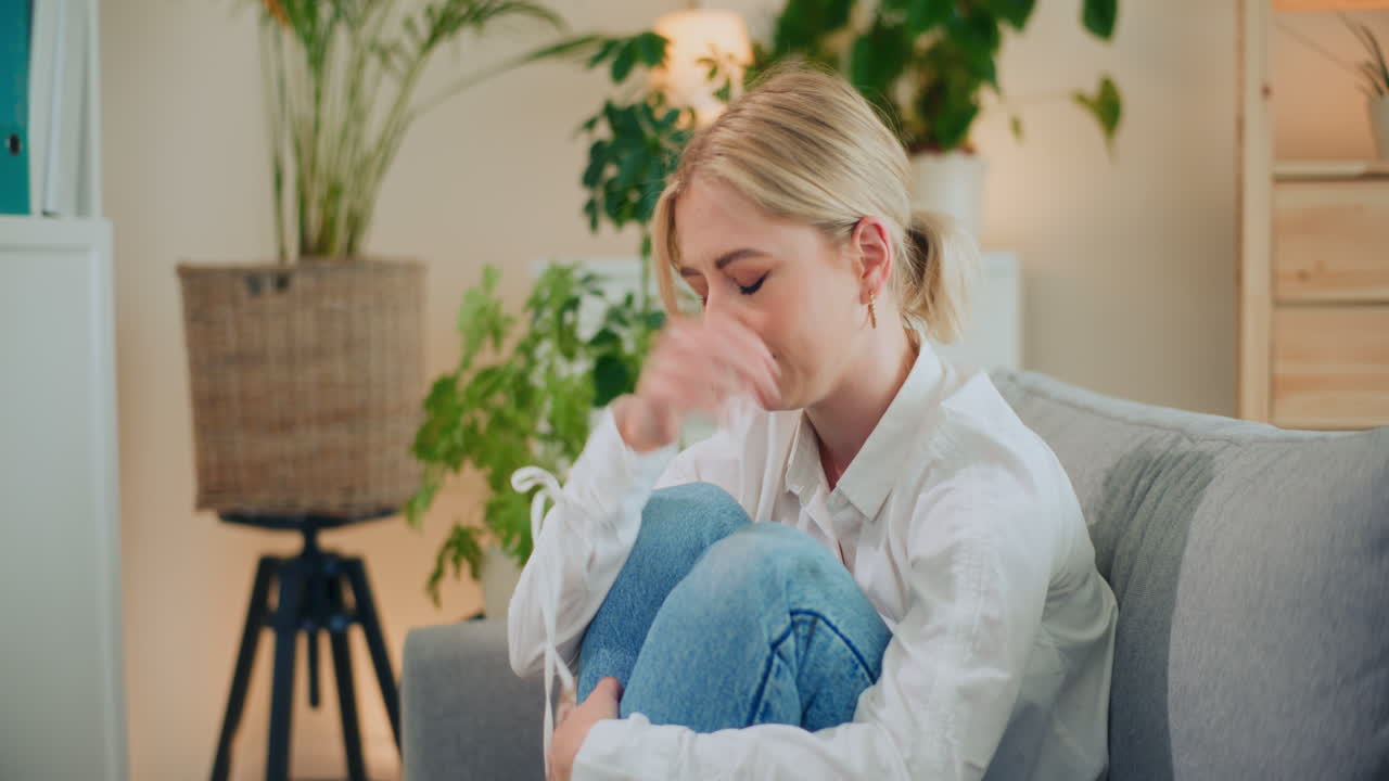 Girl Suffering from Bankruptcy