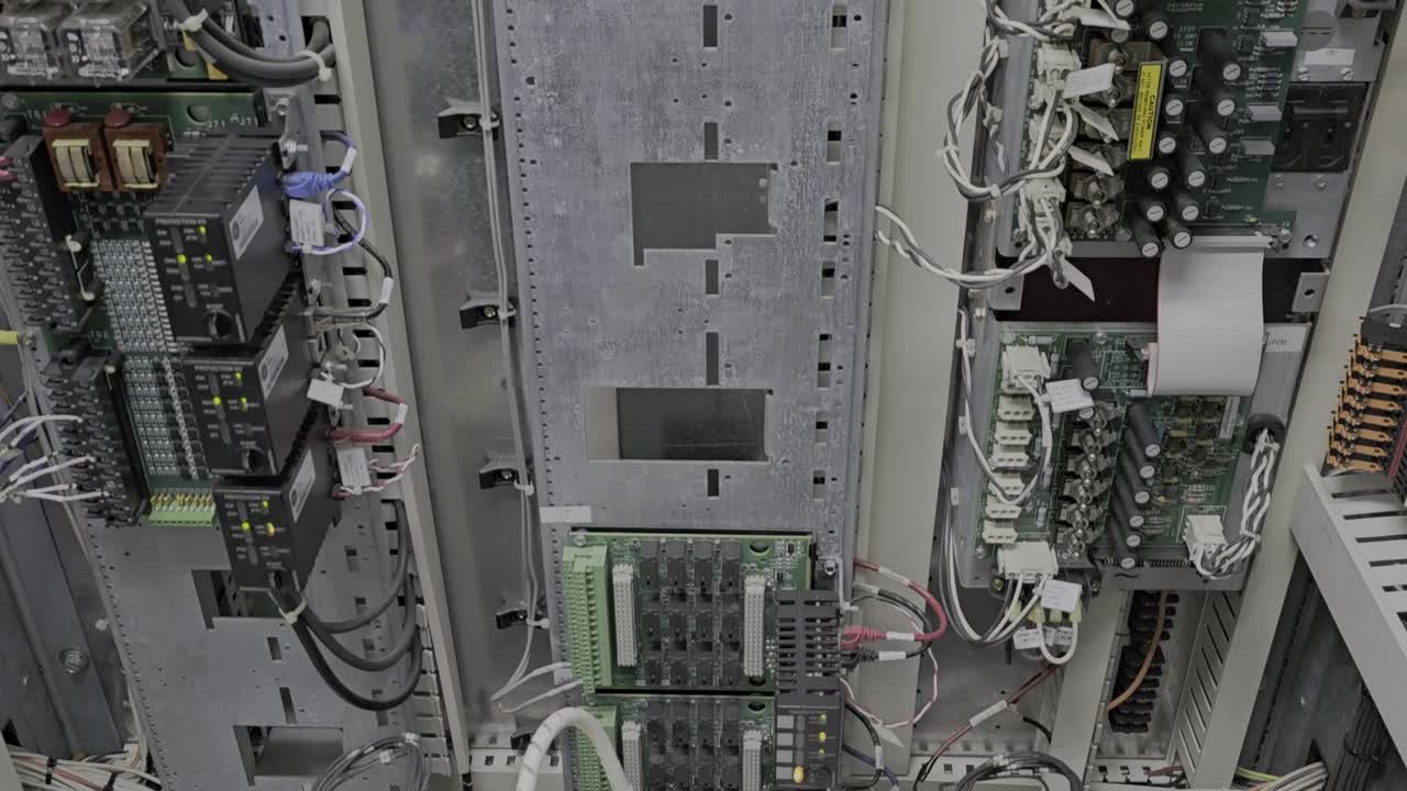 tarjetas de controlador de sistema complejo rojo