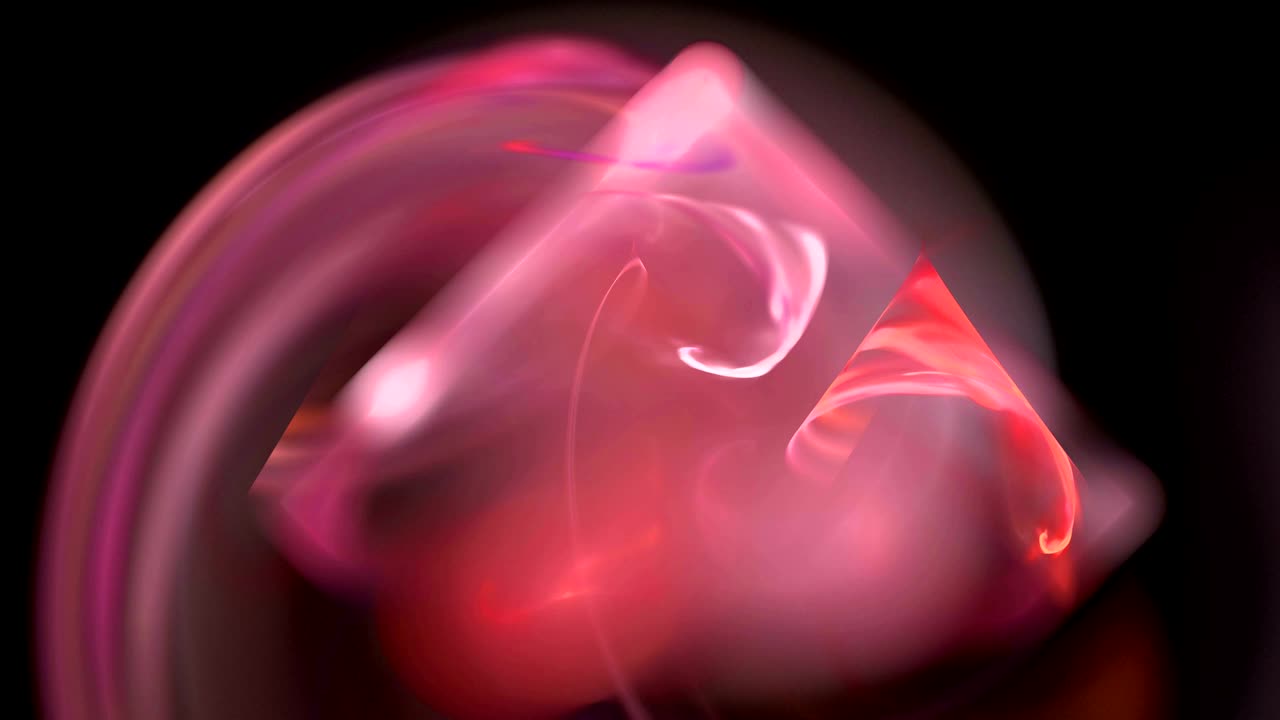 분홍색 피라미드 패턴 추상적인 운동 배경