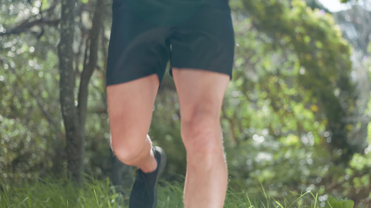 무 ⁇  통증, 다리 및 공원 러너 남자