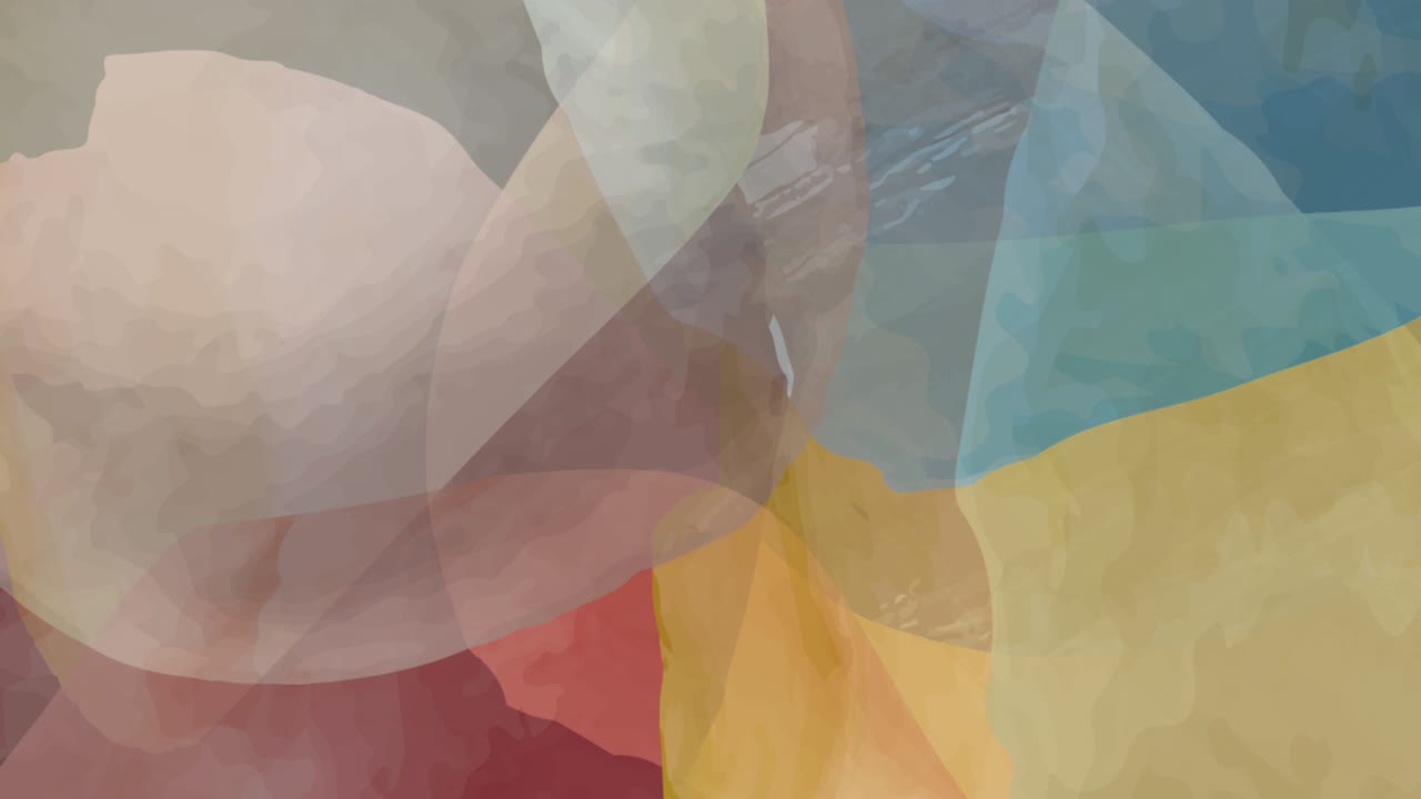 애니메이션 페인팅, 페인트 스테인, 블로트, 손으로 칠한 수채화 스테인의 추상적인 미니멀리즘 작곡과 함께 원활한 루프 패턴, 당신의 디자인을위한 밝은 배경에 4k 그래픽 모션