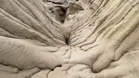 strange rock formations of bisti badlands, new mexico usa