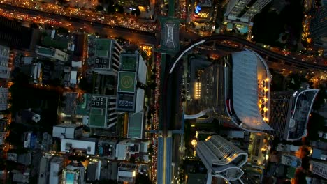 área de negocios aéreos en bangkok