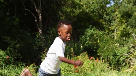 Little-boy-shooting-in-the-soccer-ball