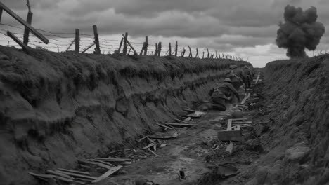 world war i trench warfare