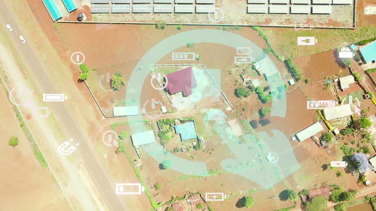 태양 전지 패널 - 기후 변화 파리 협정