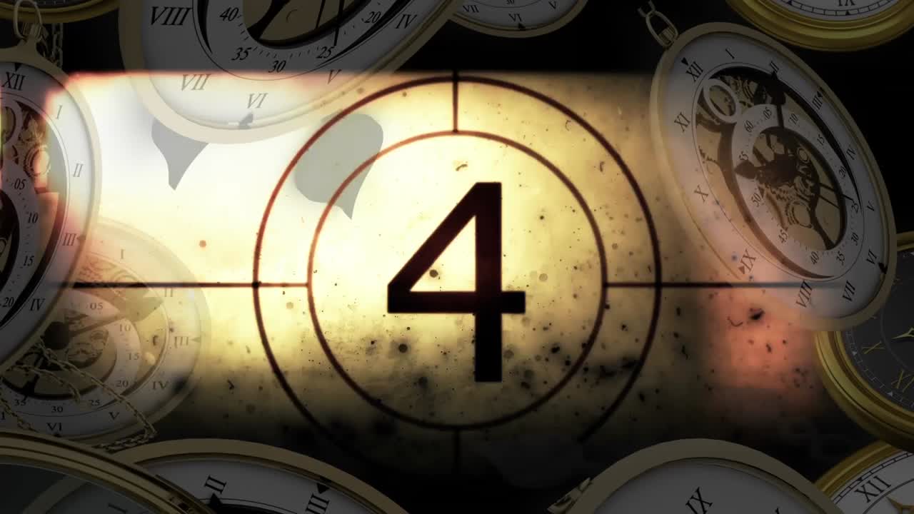 vídeo de cuenta atrás