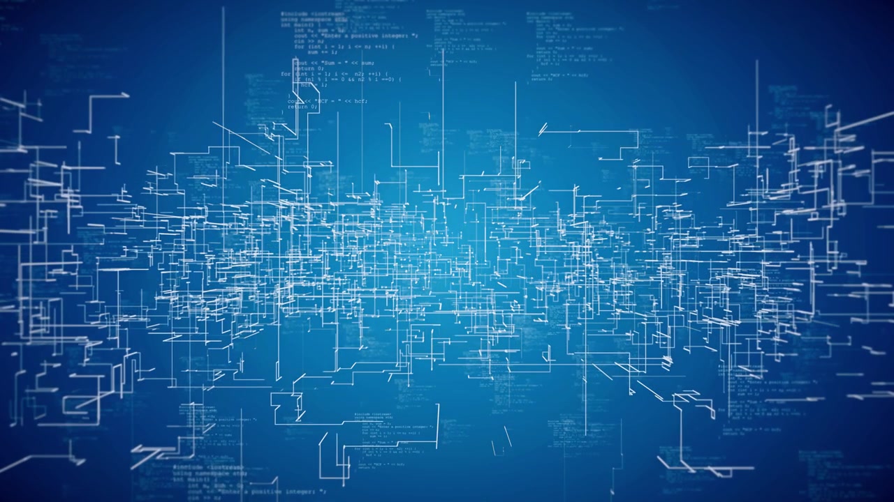 Futuristic abstract digital technology internet network connection background cyber speed innovation
