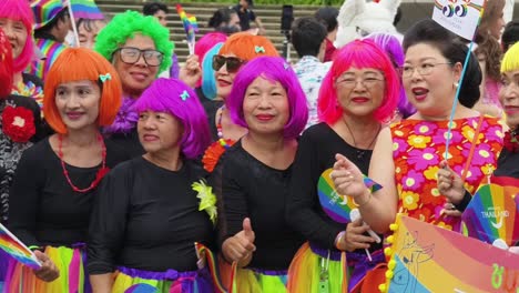 older adults celebrate pride in thailand