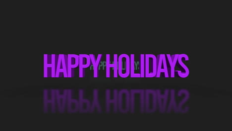 Rolling-Happy-Holidays-text-on-black-gradient