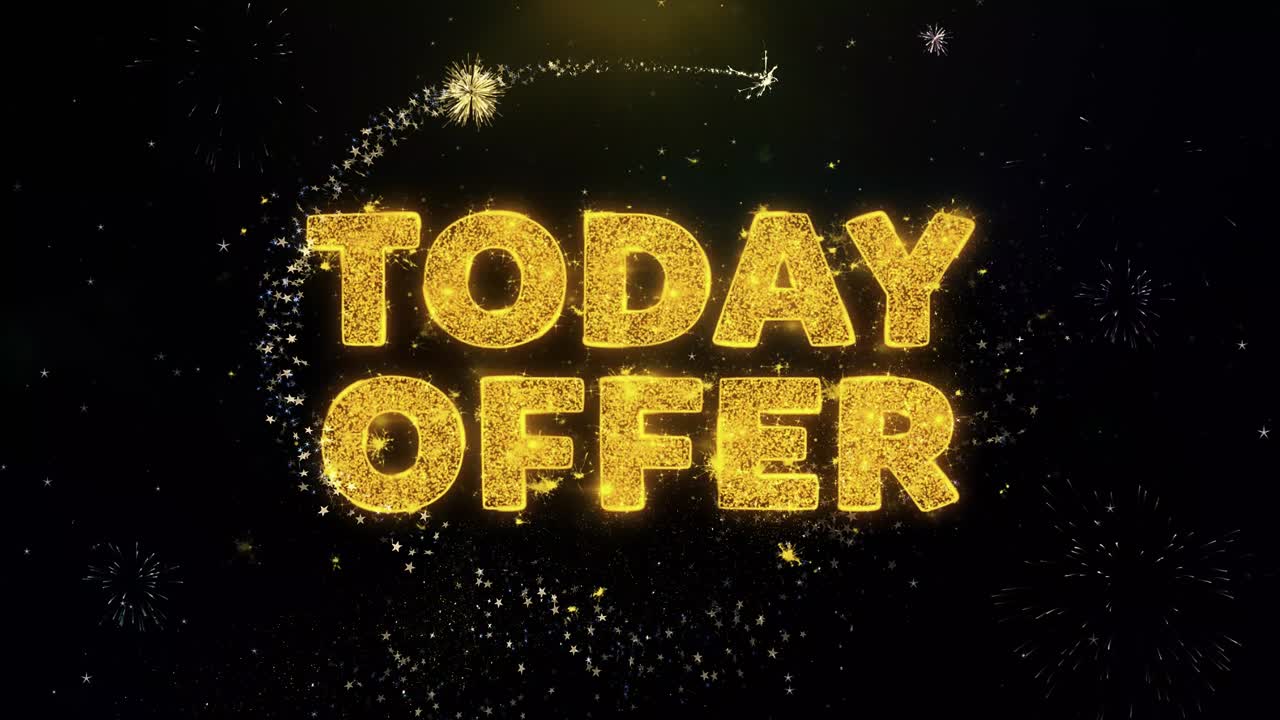 Today's Offer with Fireworks