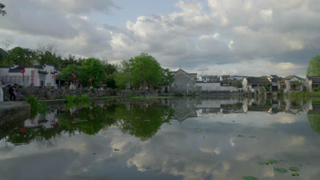 chinese style architecture, hui style architecture in jiangnan water town