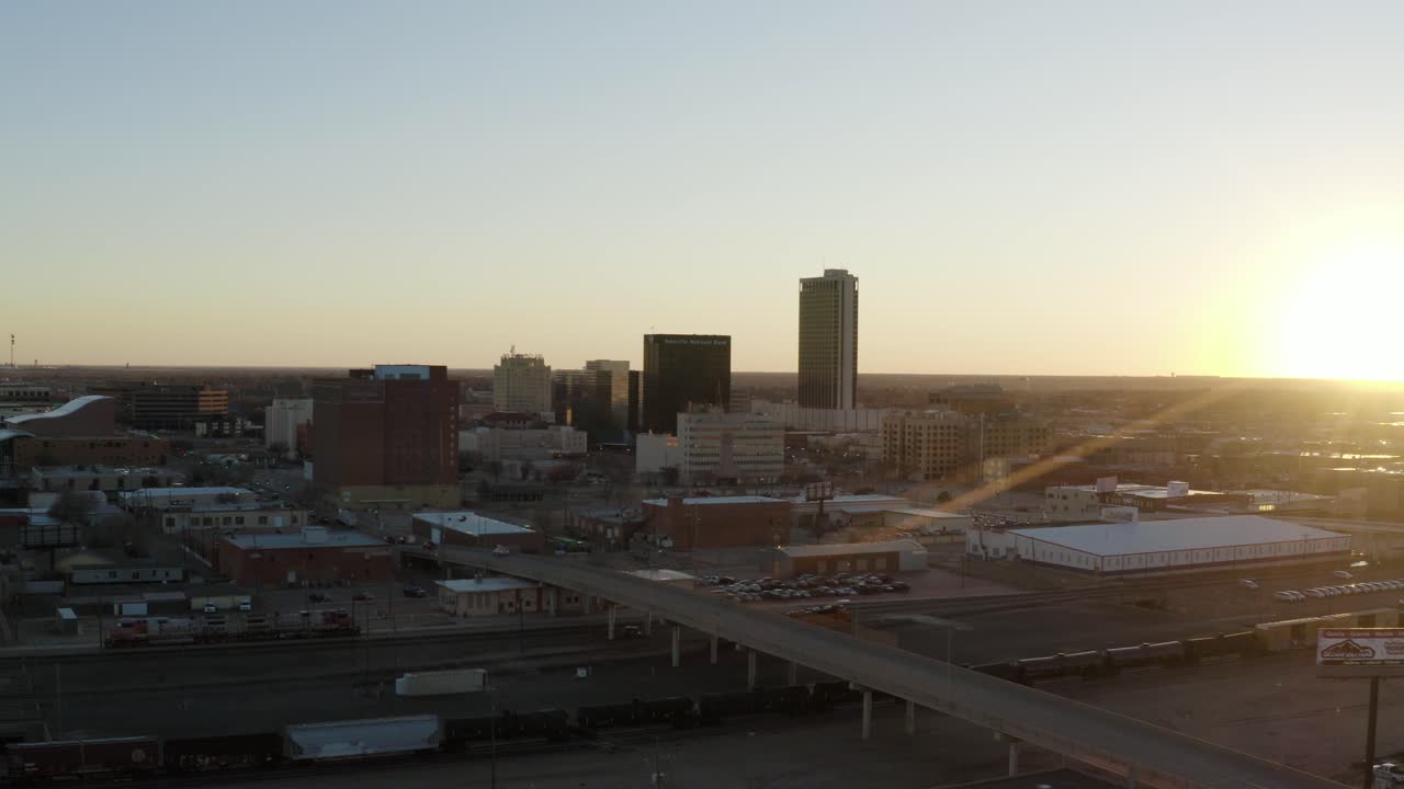 amarillo texas horizonte ciudad aire