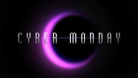 Cyber-Monday-with-purple-light-of-moon-in-galaxy