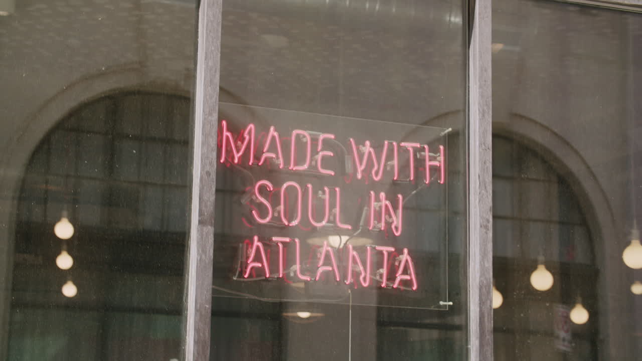 Made with Soul in Atlanta Neon Sign