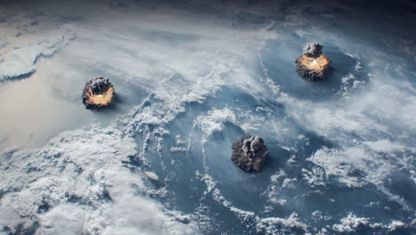 Multiple Impacts on Earth