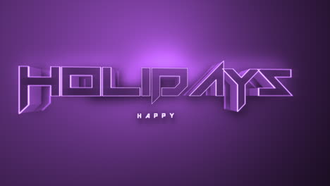 Monochrome-Happy-Holidays-on-dark-purple-gradient