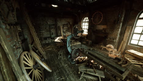 antiguo taller de carpintería