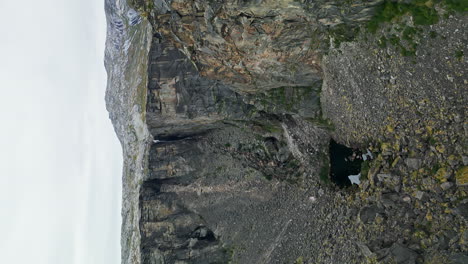 vertical: hellmobotn canyon up-close: steep paths panoramic views and the intriguing hellmofjorden