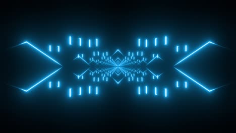 neon tunnel visualizer