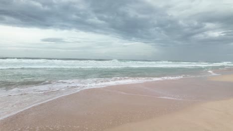 cloudy rain clouds stormy sea ocean beach coastline waves nature sri lanka