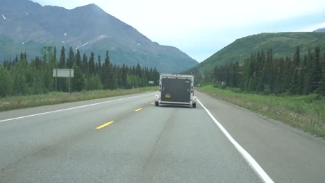 driving alongside country road hd