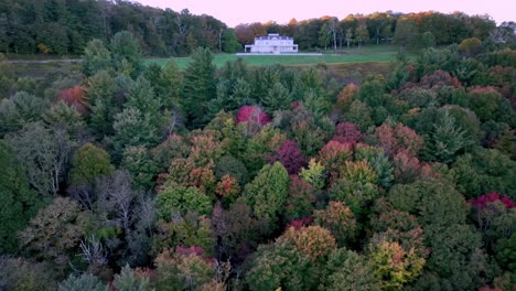 aerial-moses-cone-manor-house-near-blowing-rock