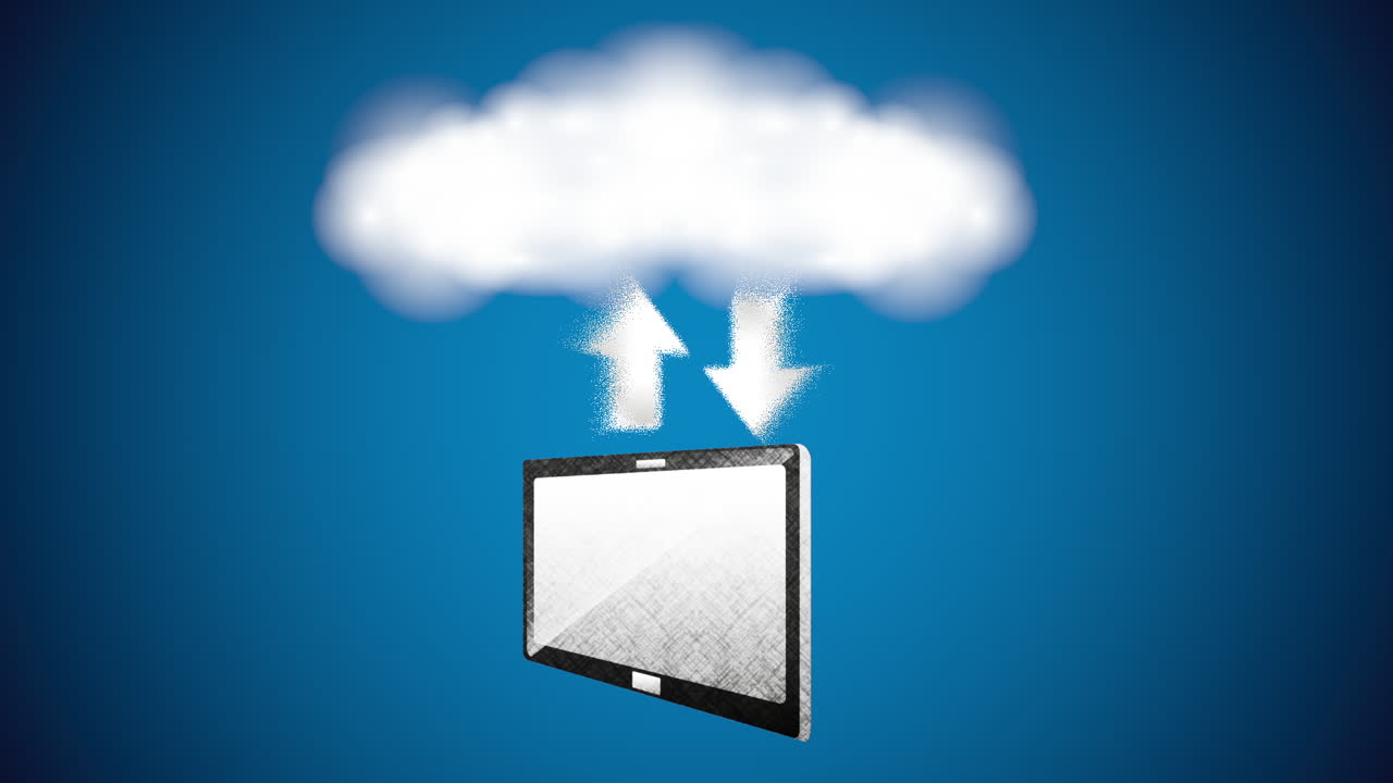 tecnología de grandes datos con tableta