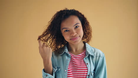 retrato de una mujer joven