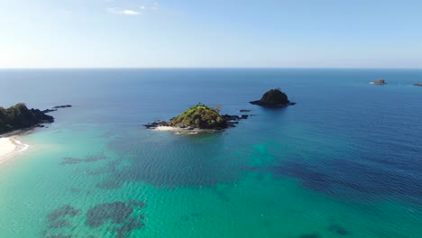 pequeñas islas desde el aire