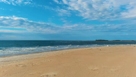 tybee 해변 tybee 섬에서 이른 아침