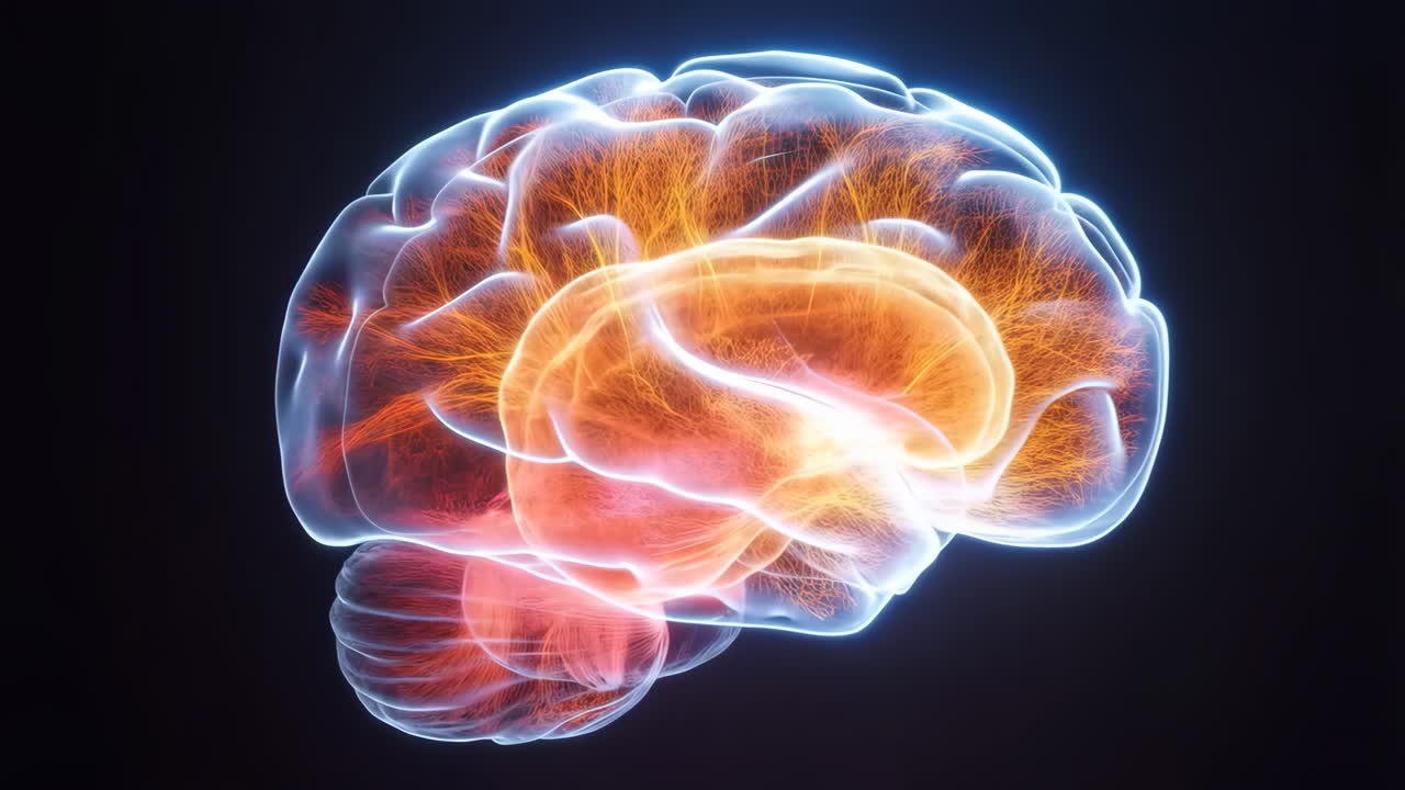 Abstract Visualization of the Human Brain and Neural Activity