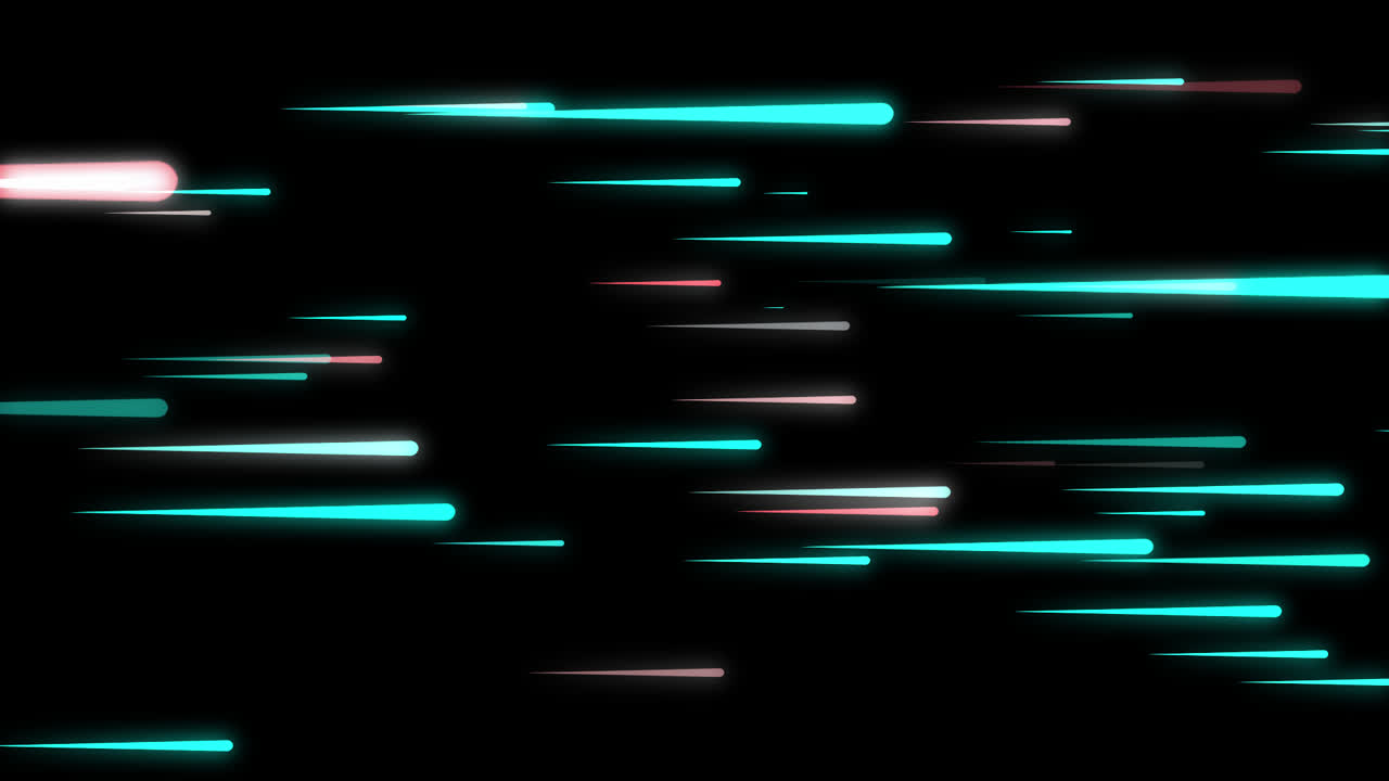 Fluorescent Light Directional Line Data Flow
