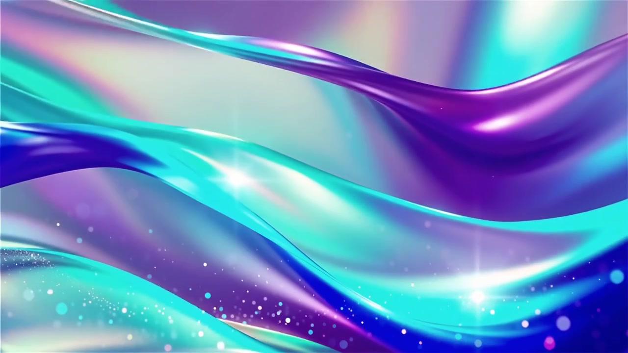 Abstract Flowing Light Waves Background