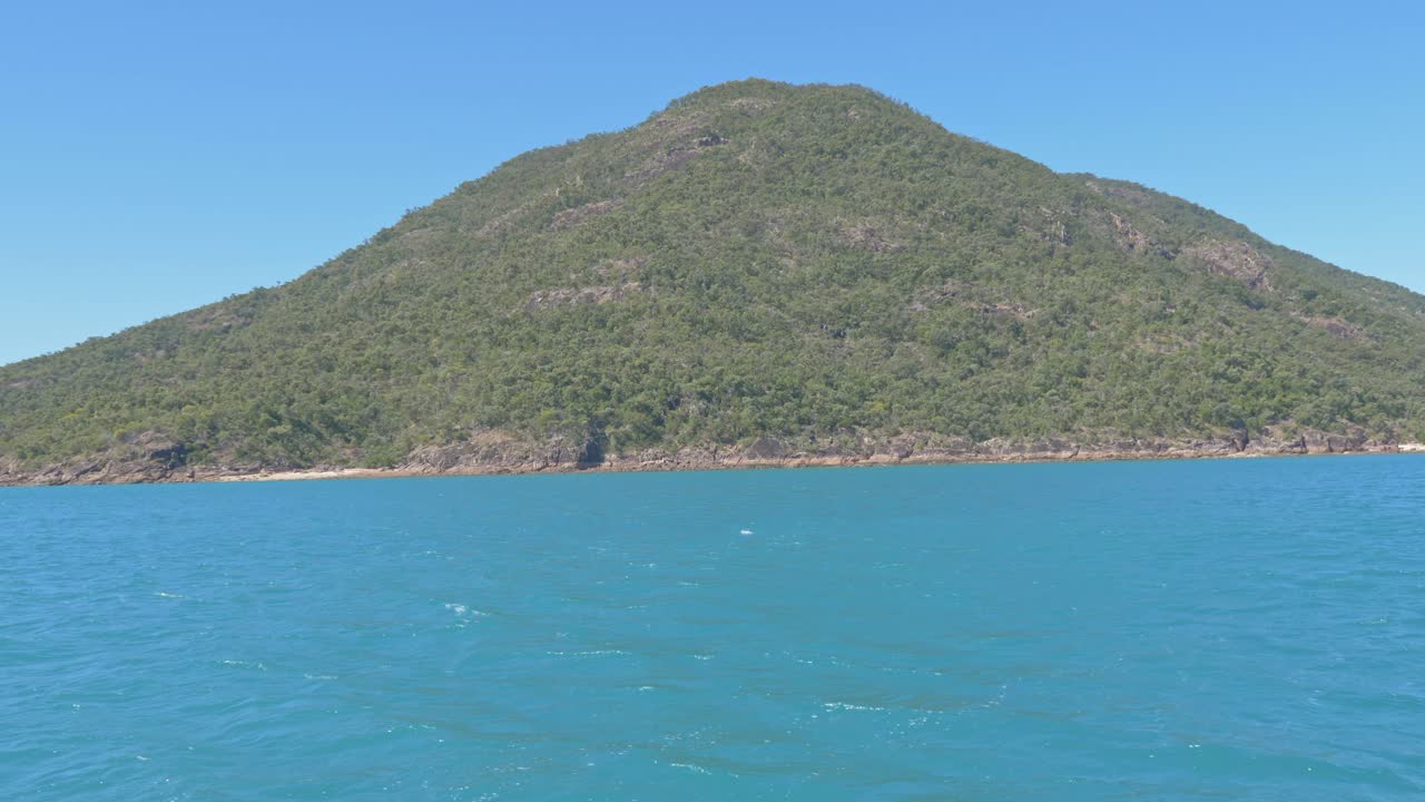 쇼 아일랜드의 버닝 포인트 정박지의 그림 같은 전망