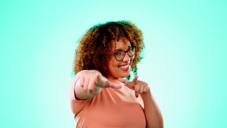 motivation, happy and portrait of a woman