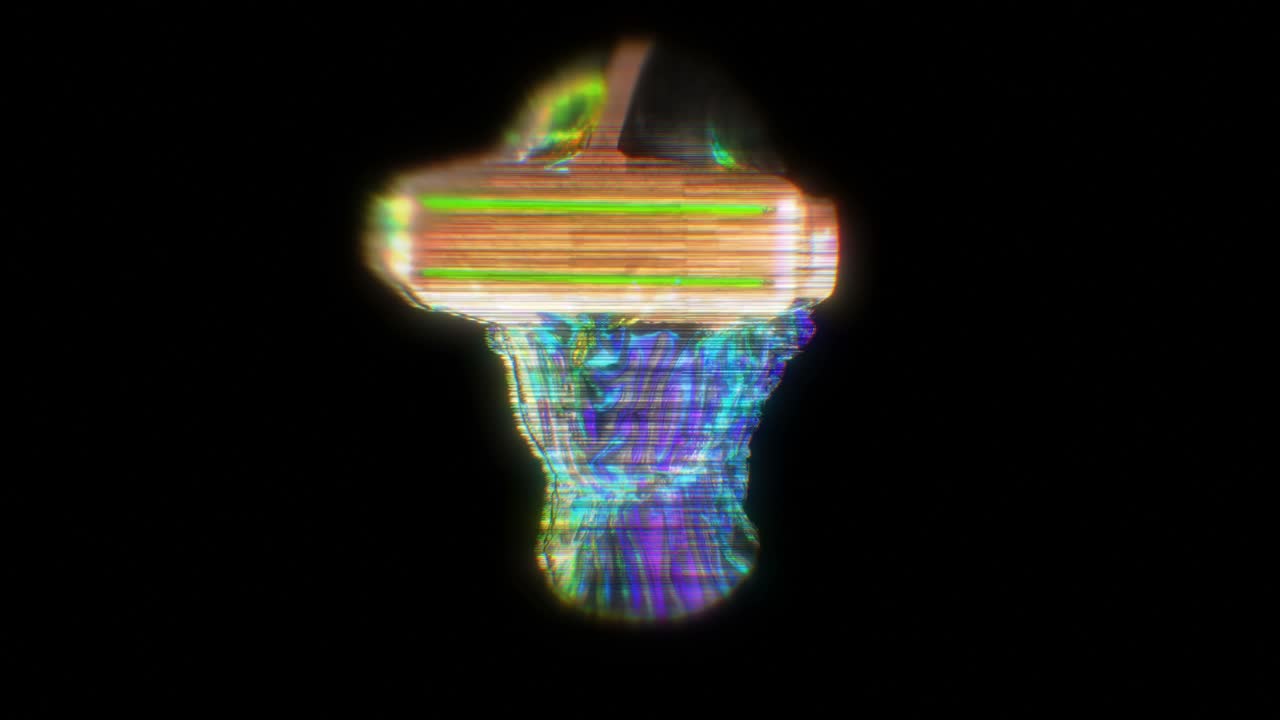 casco gafas de realidad virtual fallo de videojuego sobre el daño de error capaz de bucle sin problemas 4k