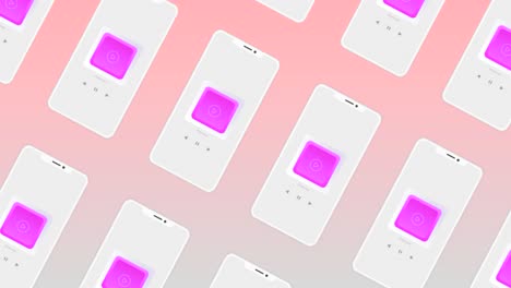 teléfonos móviles con interfaz de reproductor de música